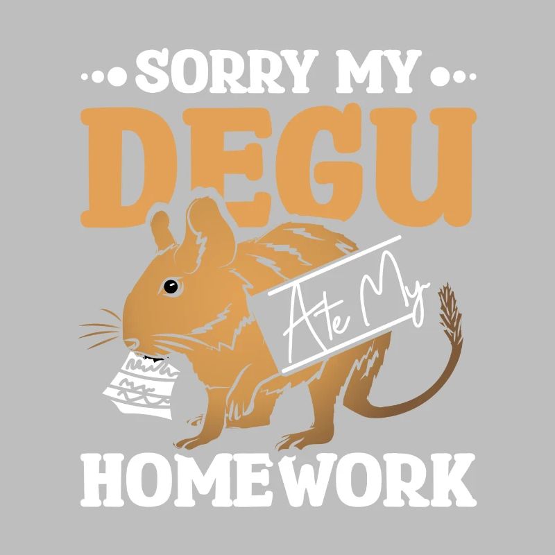 Désolé mon octodé a mangé mes devoirs