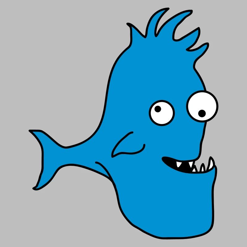 Stupid Crazy Comic Fish