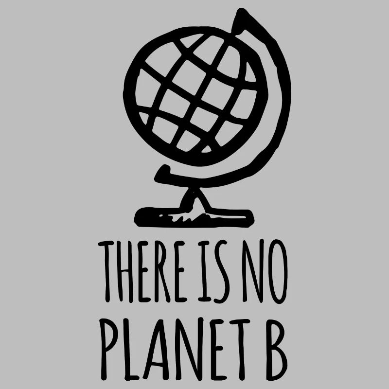 There is no Planet B - Globe Terrestre