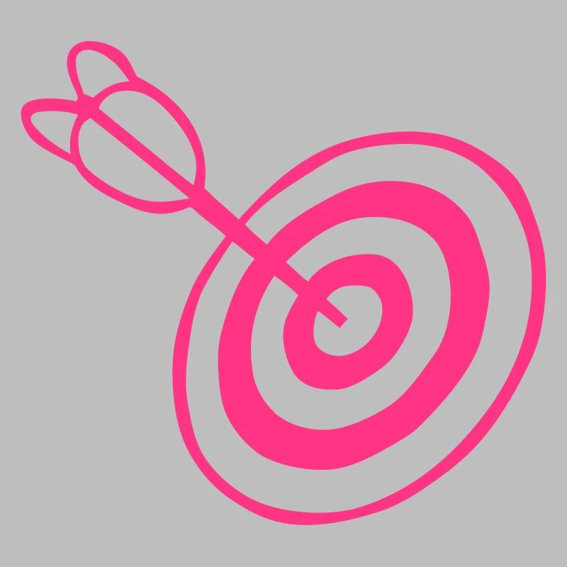 cible fleche flechette mille centre