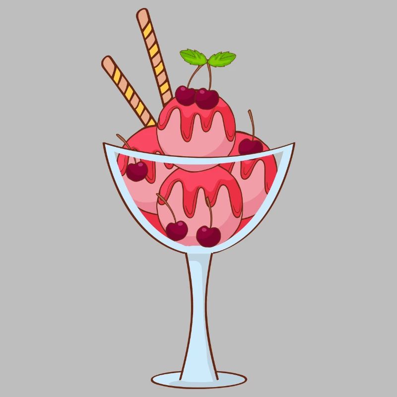 Crème glacée, crème glacée, crème glacée, crème glacée, boule, crème glacée, sundae