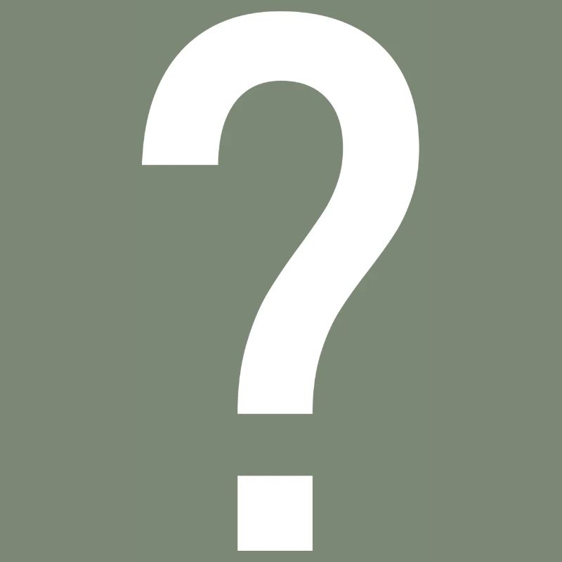 Point d'interrogation signe conception idée cadeau idée