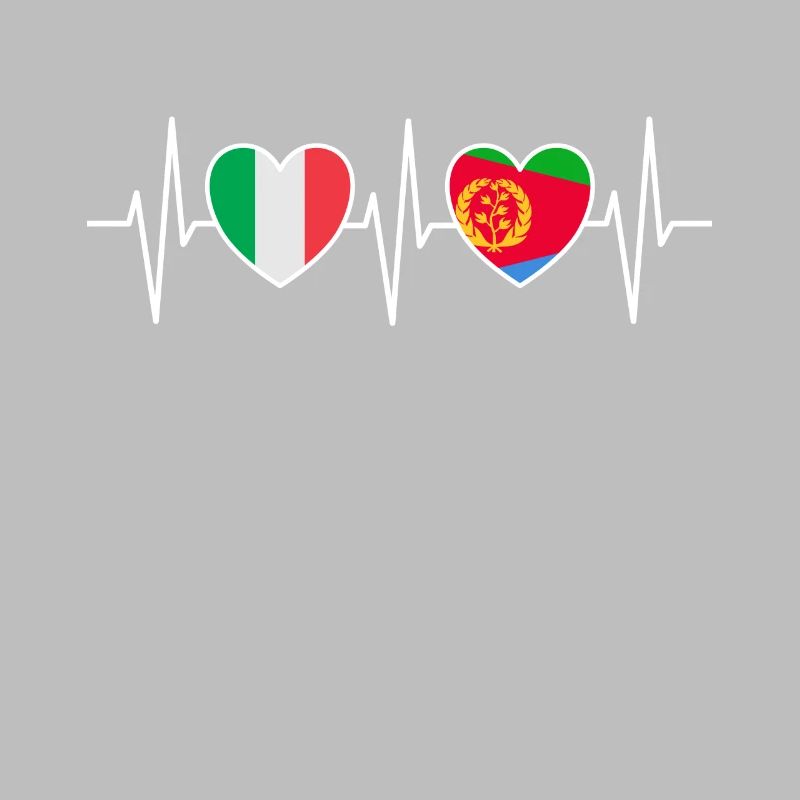 Italie et Érythrée Drapeaux du drapeau érythréen