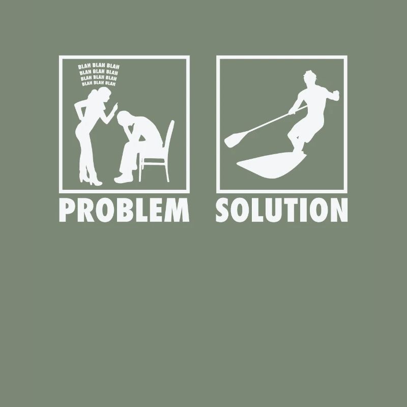 Stand Up Paddle SUP Paddling Statement Problem