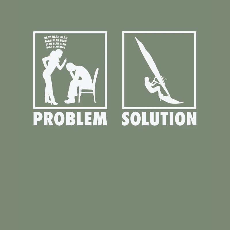 Windsurf Windsurfer Déclaration Solution au problème.