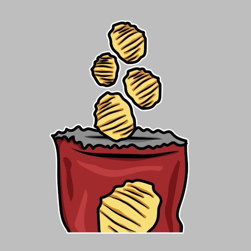 Cadeau de collation chips chips bristish