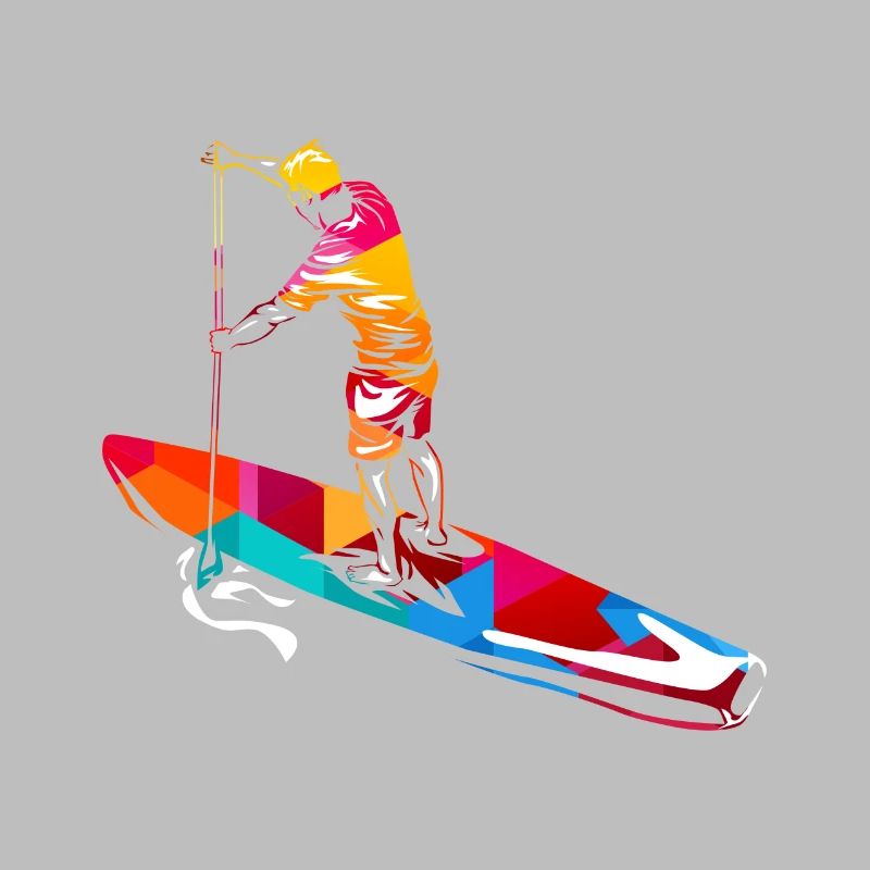 paddle boarding