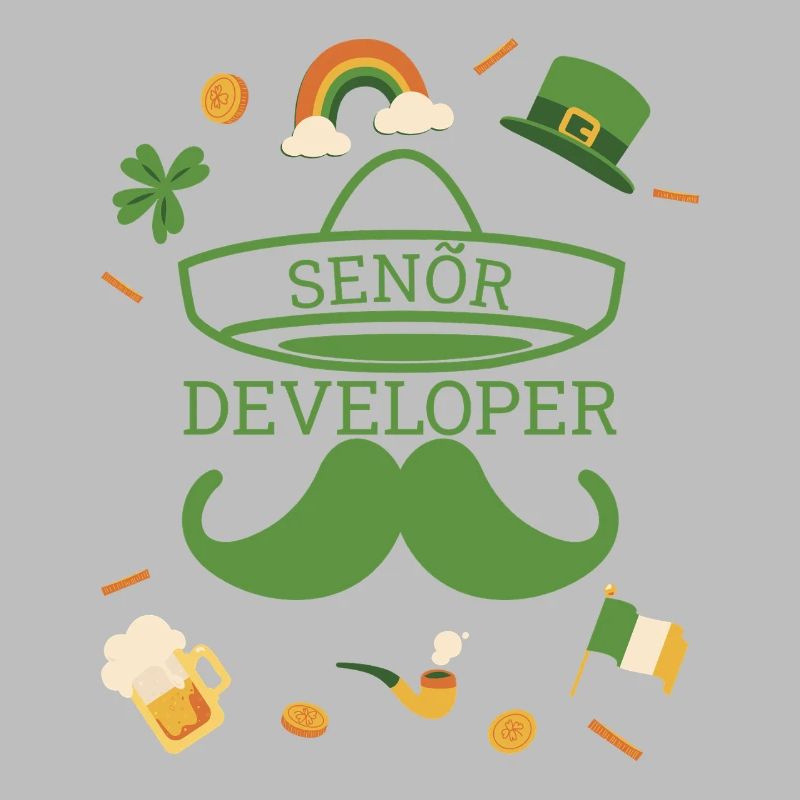 Senior Developer St Patricks Day Programmierer