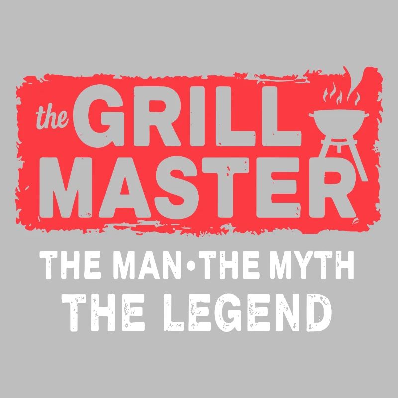 The Grillmaster BBQ Grilling Cult Saying