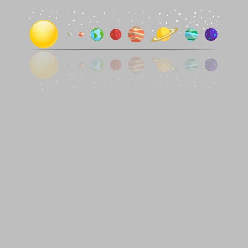 Planète Design avec système solaire dans