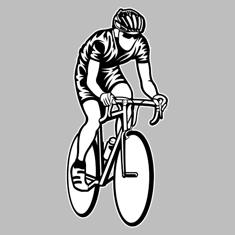 Course / Vélo de course 01_schwarz blanc