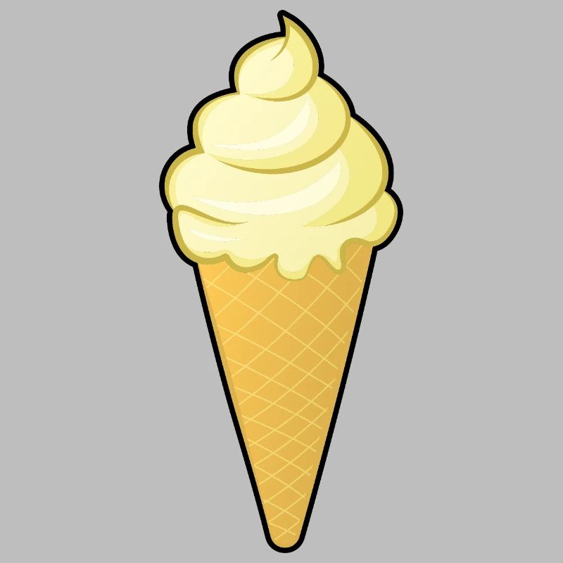 Vanille Eis Kostüme Eiscreme Eistüte Vanilleeis