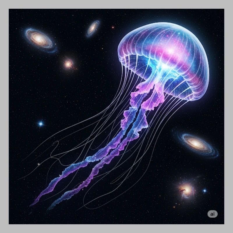 Méduses galactiques dans l’espace