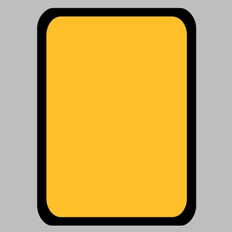 Yellow card Referee
