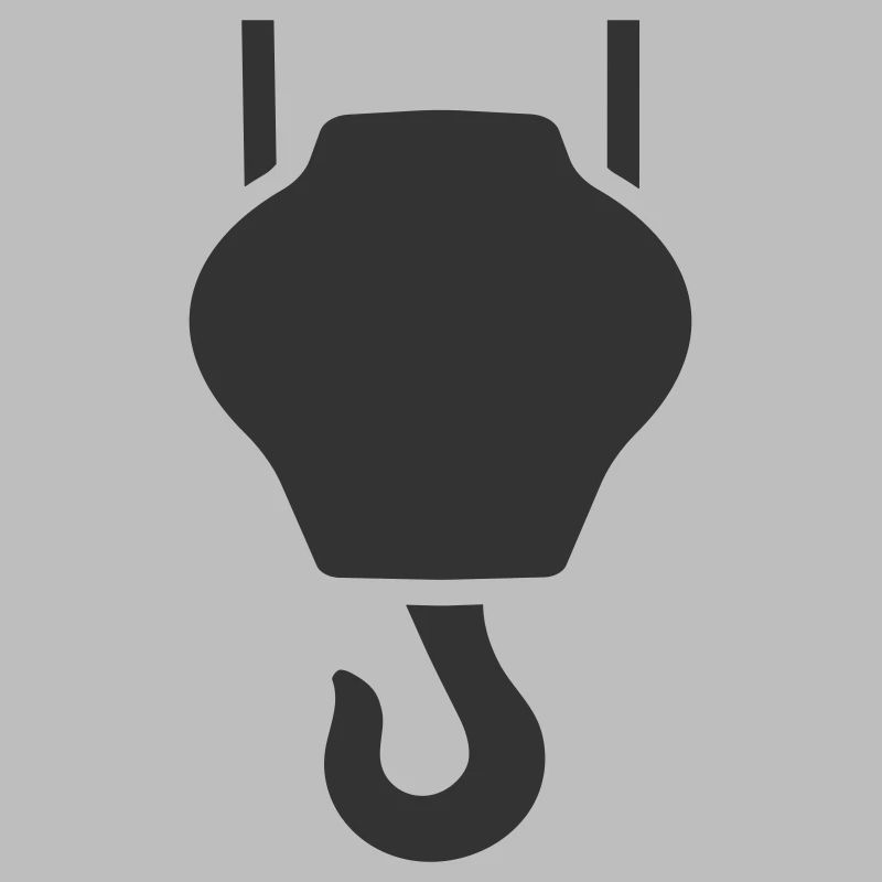 Crochet de grue industrielle Crochet de levage ou crochet de levage