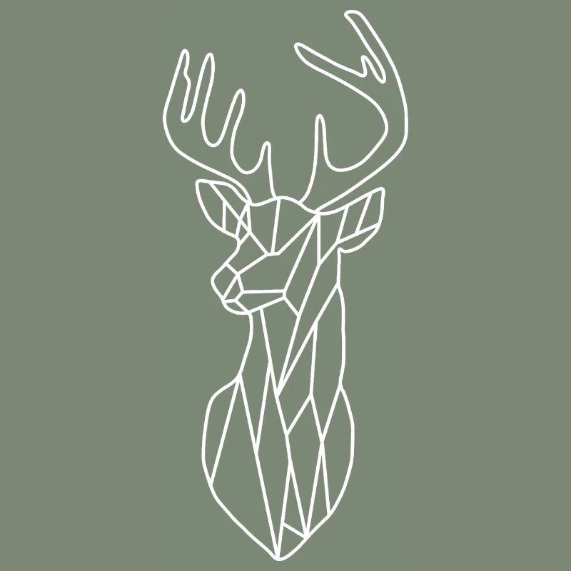 Deer Antlers Geometric