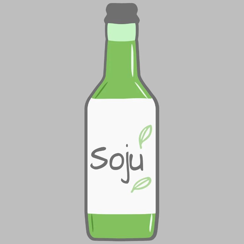 Bouteille de soju | 소주 | Corée | Alcool coréen