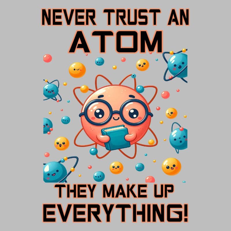 Never trust an Atom - they make up everything!