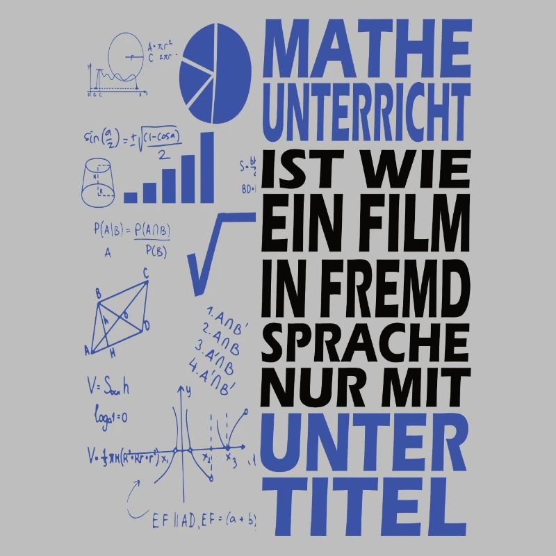 Mathe Schule Student Beruf Geschenk