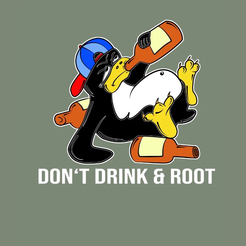 Linux Pinguin Sudo Admin Lustig Informatik PC Nerd