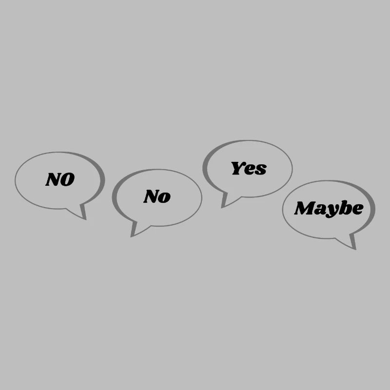 No No Yes Maybe Statement Text Reply