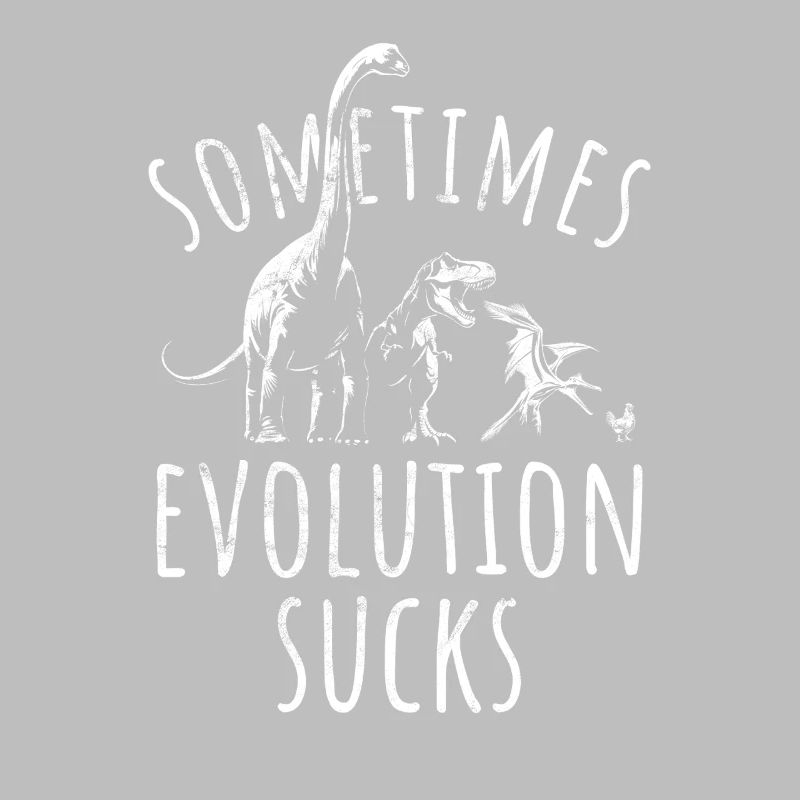 Parfois, l’évolution craint - Dinosaure - Poulet
