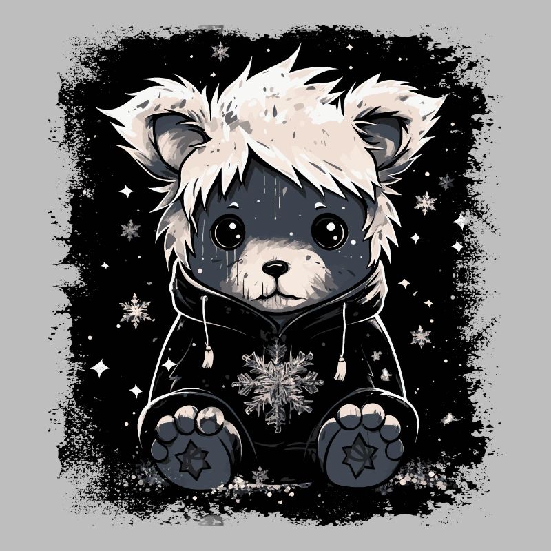 Cute Emo Teddy Bear