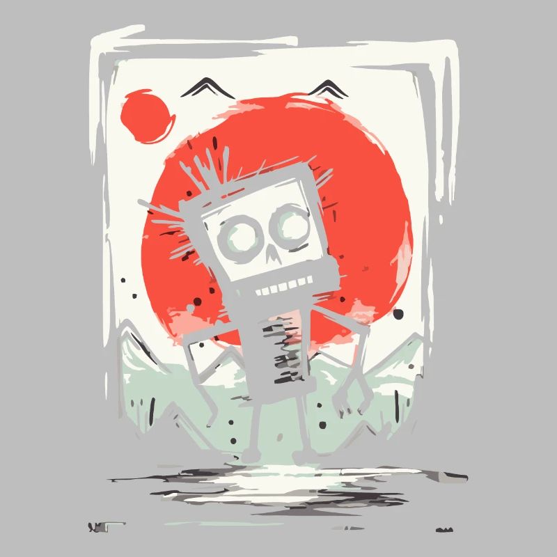 JAPAN's Red Sun: A Garbage Robot
