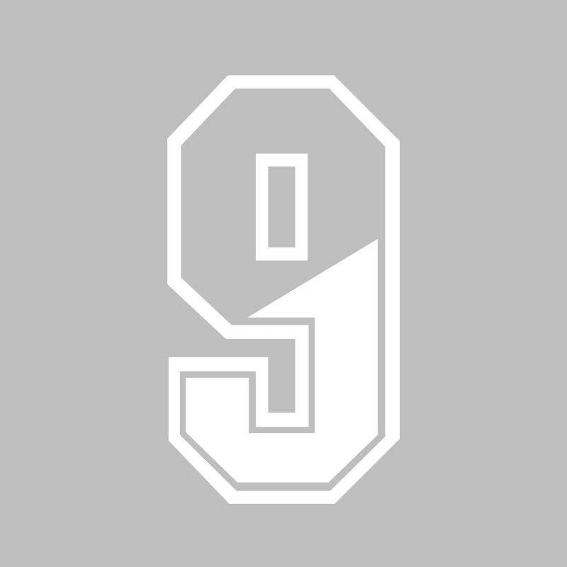 9 years jersey number 9 T-shirt number 9