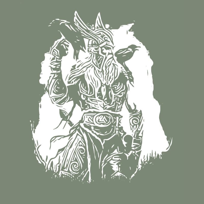 Vikings with ravens