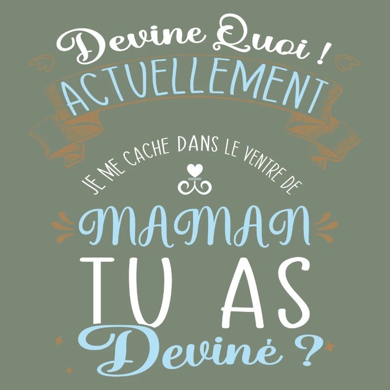 Devine quoi ! Je me cache dans le ventre de Maman