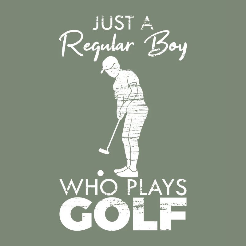 Regular Boy Who Plays Golf