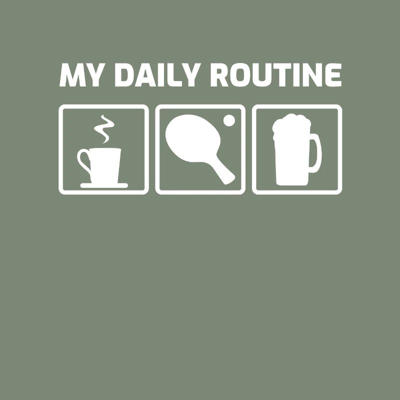 Routine de tennis de table