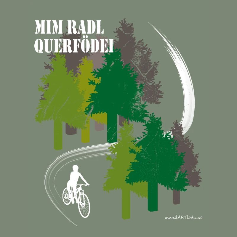 mim Radl querfödei - mit dem Rad quer Feld ein