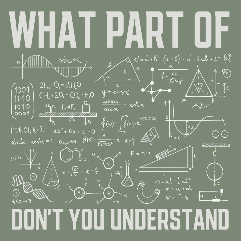 Quelle partie de ne comprenez-vous pas Funny Math