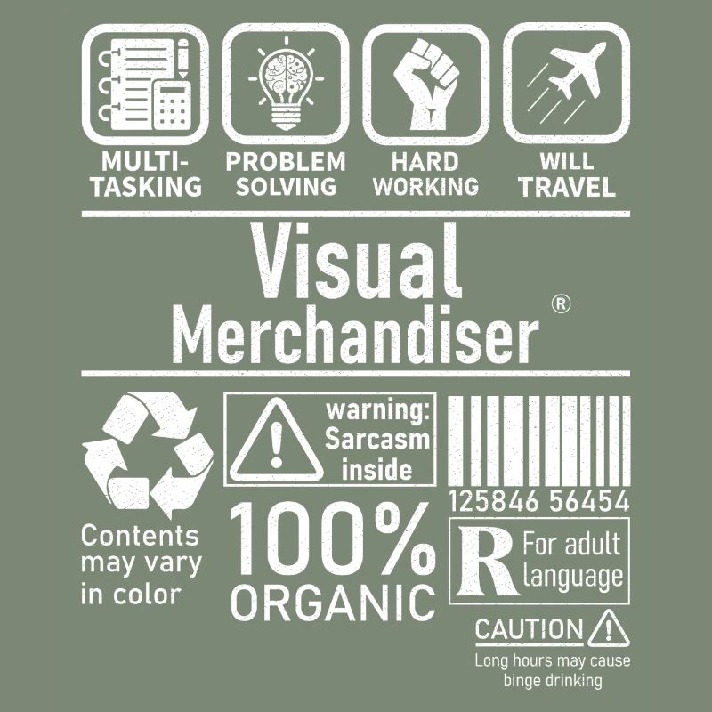 Visual Merchandiser résolution de problèmes multitâches