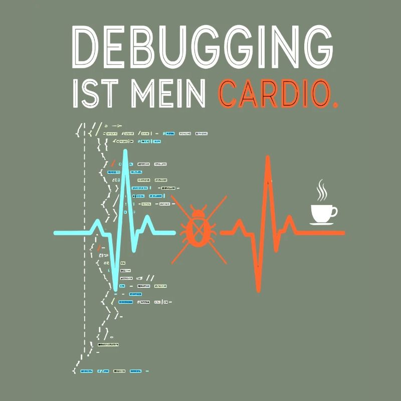 Debugging ist mein Cardio - Computer Nerd