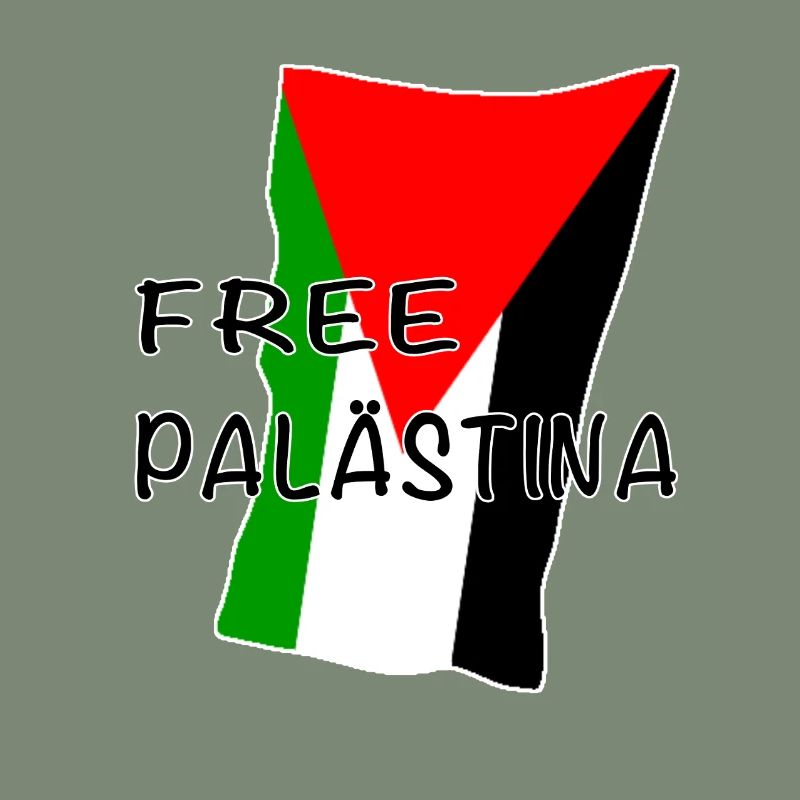 Conception du drapeau de la Palestine libre