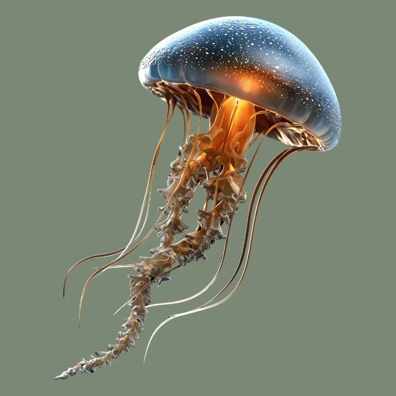 Méduse Méduse de feu Méduse Méduse mignonne