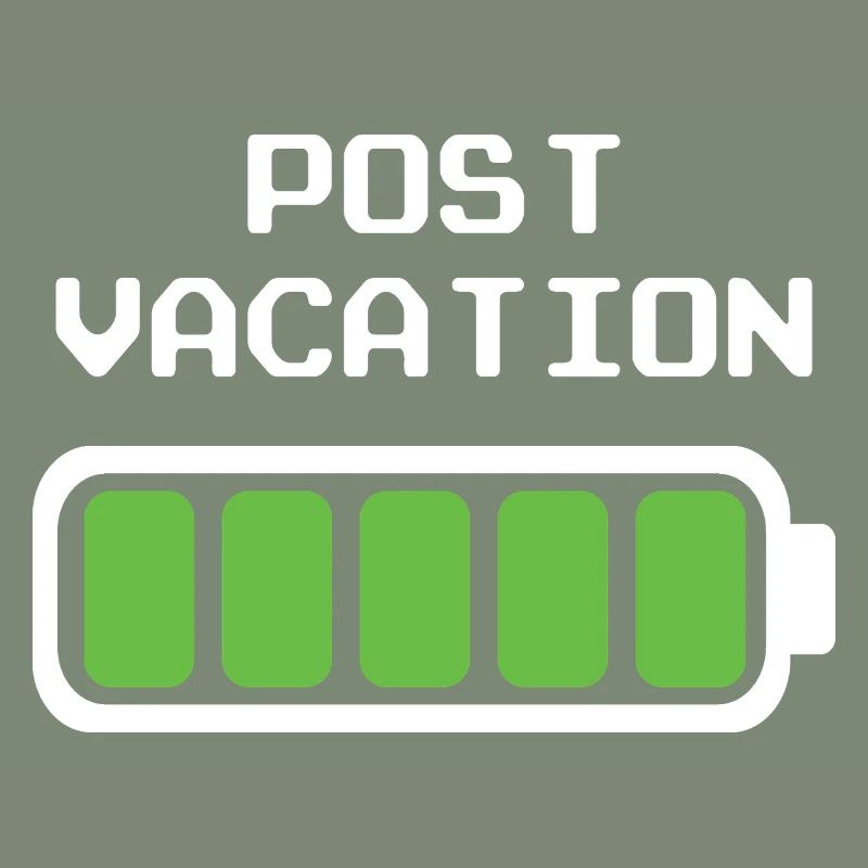 Conception post-vacances - Indicateur de batterie pleine
