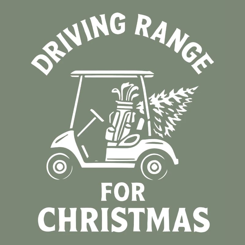 Practice pour le plaisir du golf de Noël