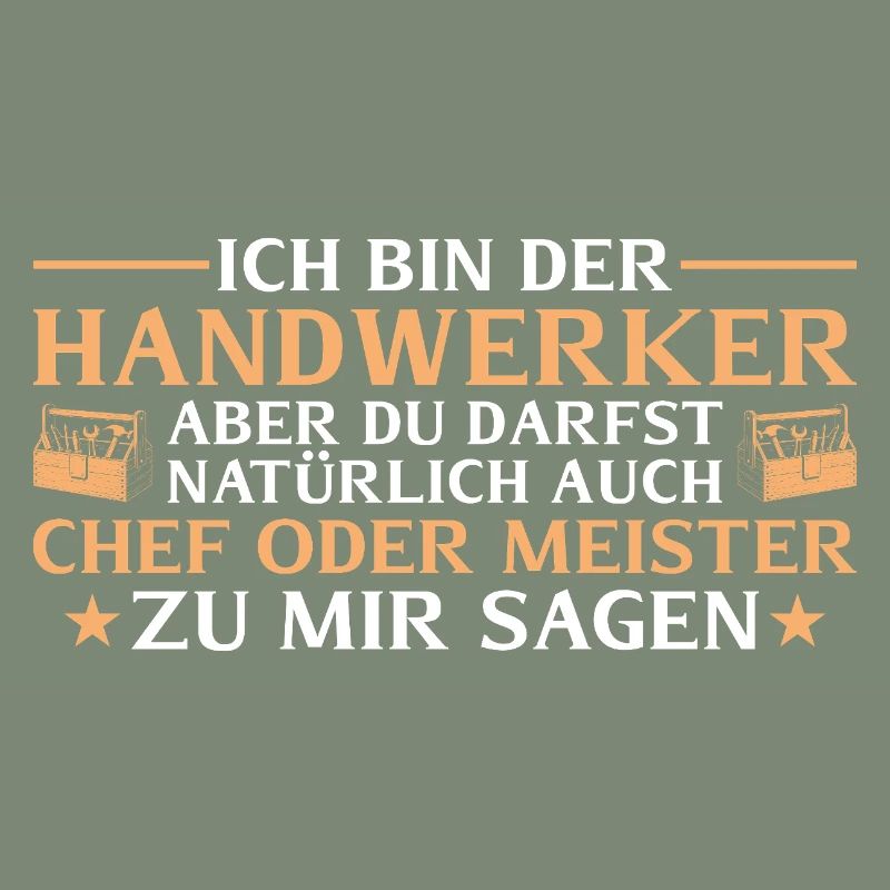 Handwerker Chef oder Meister - Heimwerker