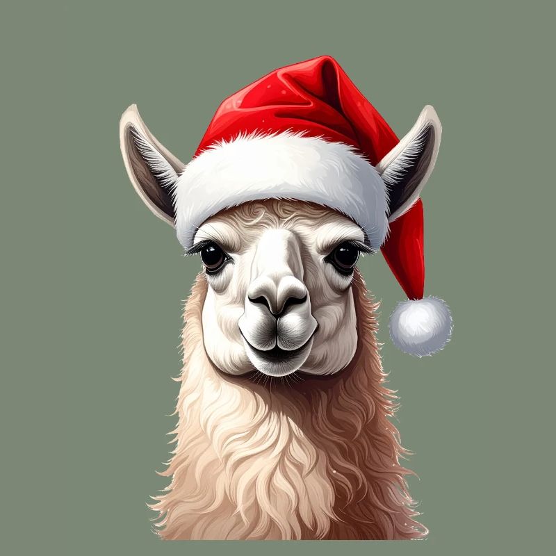 Lama oder Alpaka zu Weihnachten