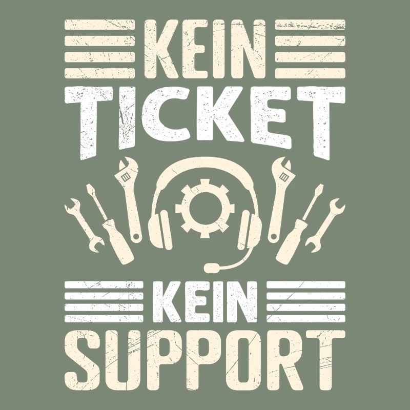 Nerd Computer PAS DE TICKET PAS DE SUPPORT DRÔLE