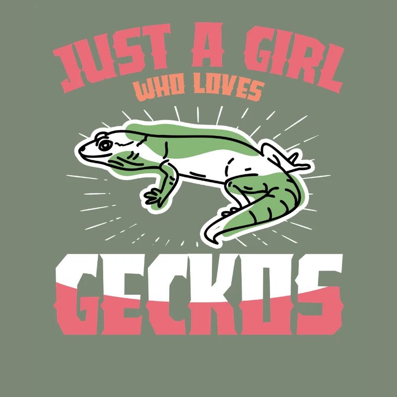 Gecko Vibes: Nur ein Mädchen