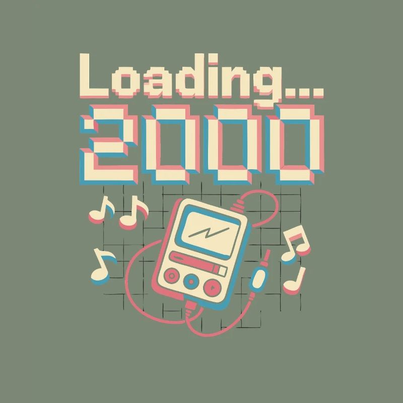Conception de pixels Y2K – Chargement 2000