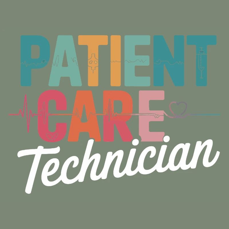 Conception de technicien en soins aux patients