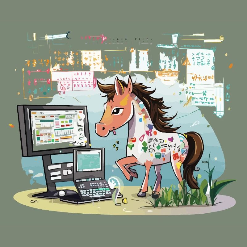 Digital Graffiti Pony