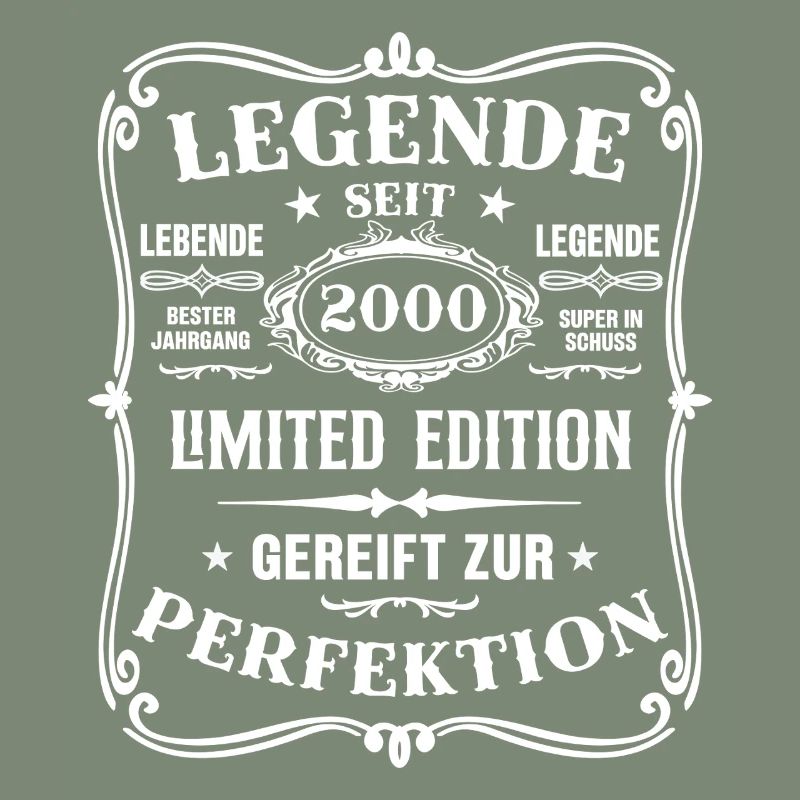 Legend Since 2000 Born 2000 Birthday 2000