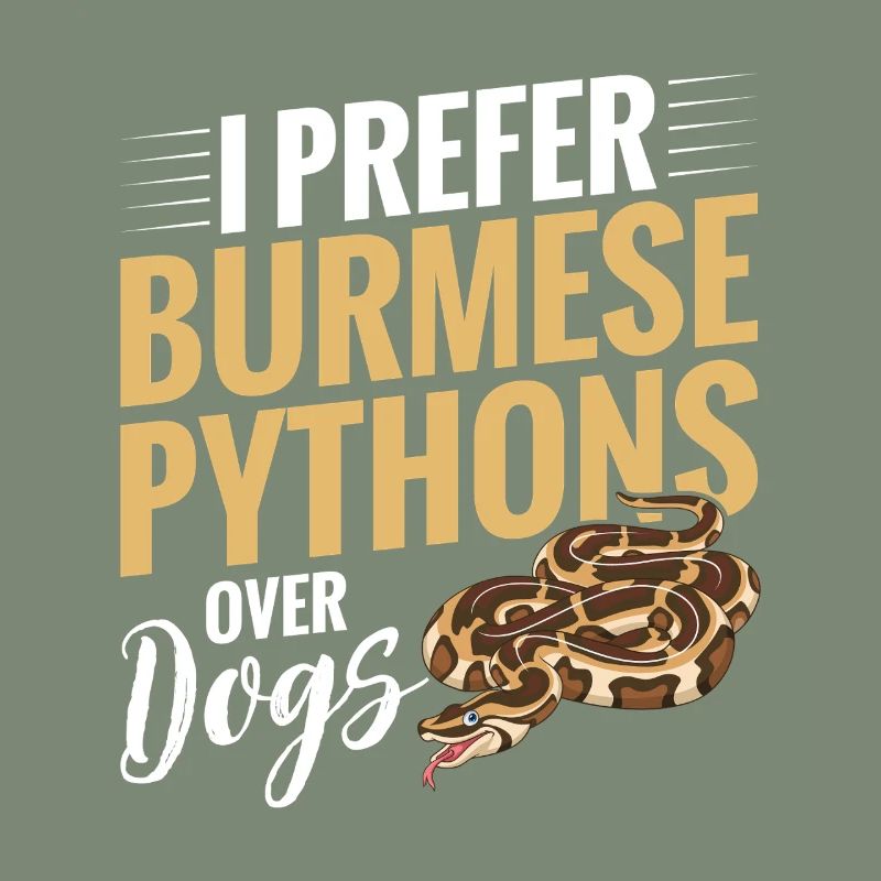 Burmesischer Python-Stoff Reptilien-Foos-Schlangenbesitzer